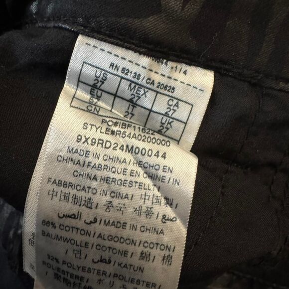 G by Guess black animal print skinny jeans - Picture 7 of 7